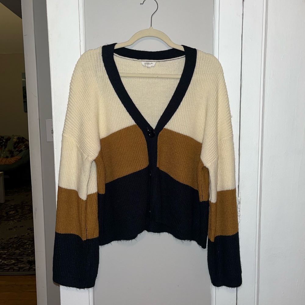 Color block Cardigan - Picture 2 of 4